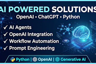 build ai powered solutions using openai and python