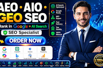 do GEO optimization, aeo, aio, GEO aeo as SEO specialist