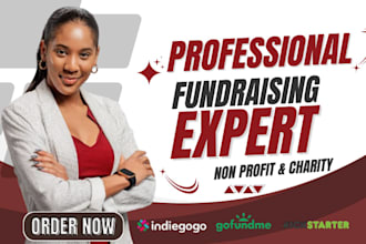 promote crowdfunding website donation charity nonprofit ngo fundraising campaign