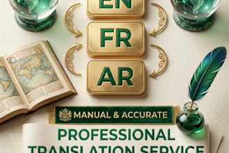 accurately translate english french and arabic content