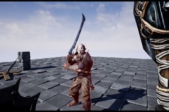 create an unreal engine 5 game prototype or mvp in ue5 blueprint