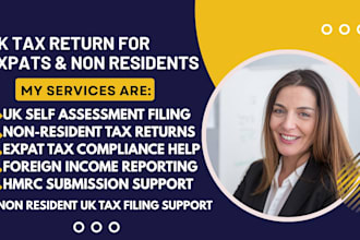 complete your UK self assessment tax return for non residents and expats