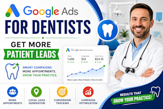 run google ads for dental clinics to generate quality patient leads