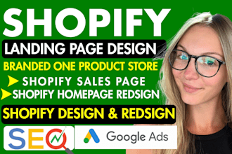 do shopify luxury brands product store product landing page dropshipping website