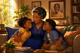 do african american children story kid book illustration  children book cover