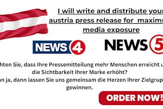 publish your austria press release on trusted media outlets