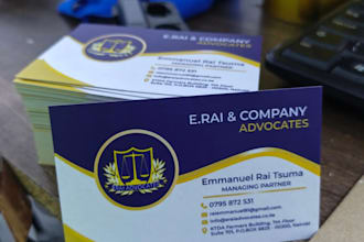 design a business card for your business