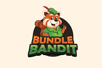 design cartoon mascot animal mascot logo