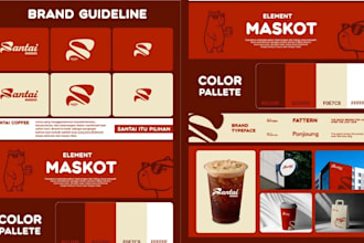 design luxury brand identity kit, visual identity, brand style guide brand board