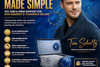 register your UK ltd or llp company and complete tax setup