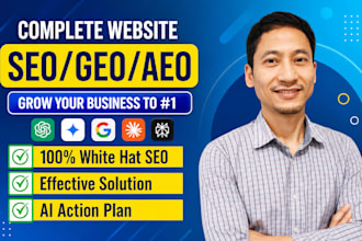 do onpage technical geo aeo seo for wordpress shopify wix squarespace websites