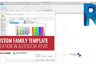 create revit families for furniture, doors, and windows