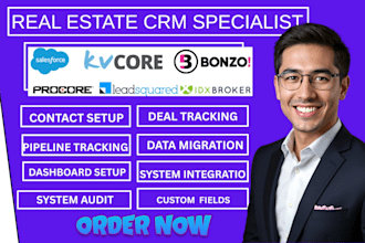 setup salesforce kvcore bonzo crm procore leadsquared idx contact