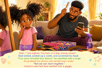 illustrate african american children book illustration picture book cover design