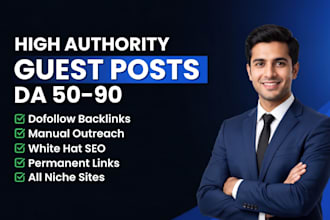publish high authority guest posts with dofollow backlinks