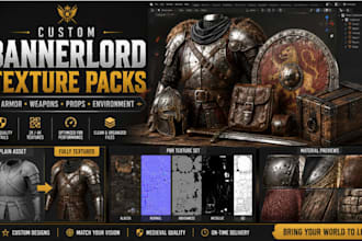 create medieval texture packs for bannerlord mods