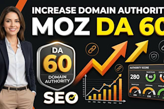 increase your website domain authority and moz da 60