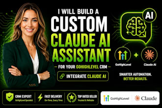 build a custom claude ai assistant for your gohighlevel CRM integrate claude ai