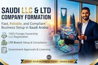 execute saudi llc setup and gcc business incorporation for rapid market entry