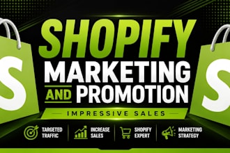 do sales shopify store marketing, ecommerce SEO promotion