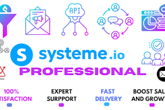 build ebook sales funnel, systeme io website, systeme io landing page