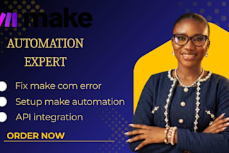 build make com automation, workflow automation and API integrations