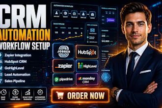 setup jobber servicetitan hcp jobtread ghl hubspot zoho zapier integration
