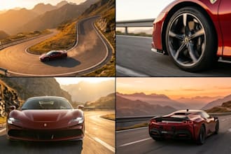 create ultra realistic ai automotive images and car renders
