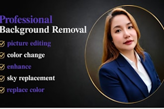 professionally remove background, enhance, and edit your photo to perfection