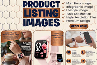 design amazon product listing pictures for your product