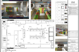 draw accurate interior shop drawings in autocad