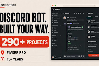 develop a custom discord bot for your server