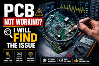 troubleshoot, debug and fix pcb circuit design problems
