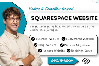 squarespace website design squarespace landing page redesign squarespace website