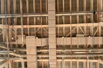 review hvac, plumbing, and firefighting shop drawings