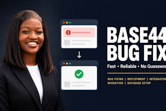fix your broken base44 app and deploy it