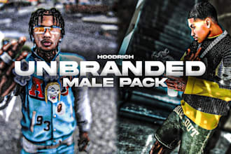 build an unbranded clothing addon pack for your fivem server