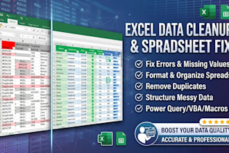 clean up your messy excel data and spreadsheets