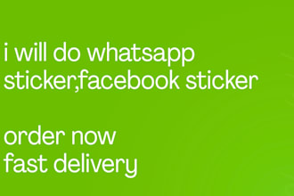do facebook sticker ,whatsapp sticker, twiter sticter