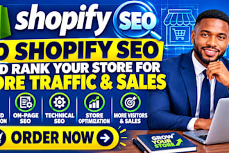 do shopify SEO and rank your store for more traffic and sales