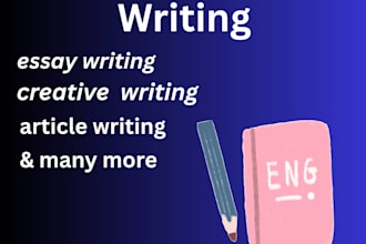 do urgent essay article creative, e book writing and many more