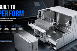 design electronic product, enclosure cad, manufacturing documentation design