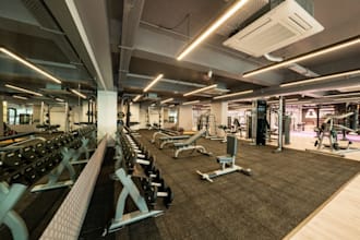 renovate commercial space, fitness center,gym interior design, walkthrough video