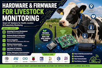 design hardware and firmware for livestock monitoring