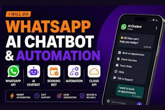 do whatsapp ai chatbot whatsapp api ai chatbot booking bot automation cloud API