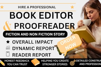 do book proofreading and book editing