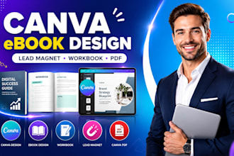 canva ebook design canva workbook ebook layout lead magnet canva PDF