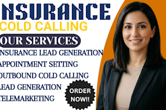 lead generation cold calling and appointment setting for your insurance company