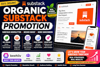 substack account setup substack newsletter manage substack post substack promote