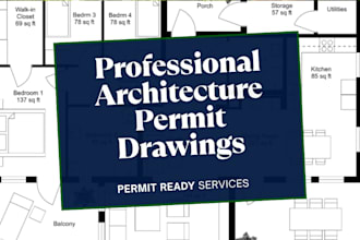 do architecture permit, structural drawing carport, deck, garage plan adu permit